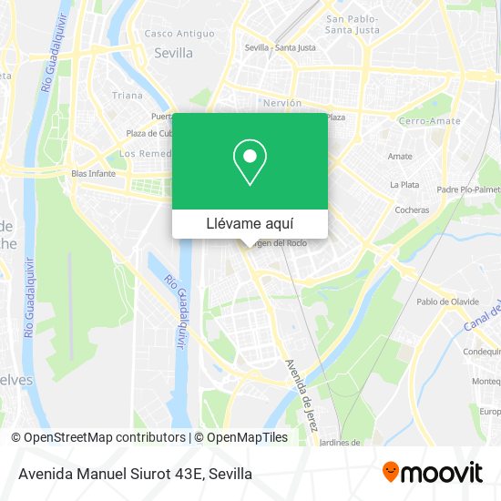 Mapa Avenida Manuel Siurot 43E