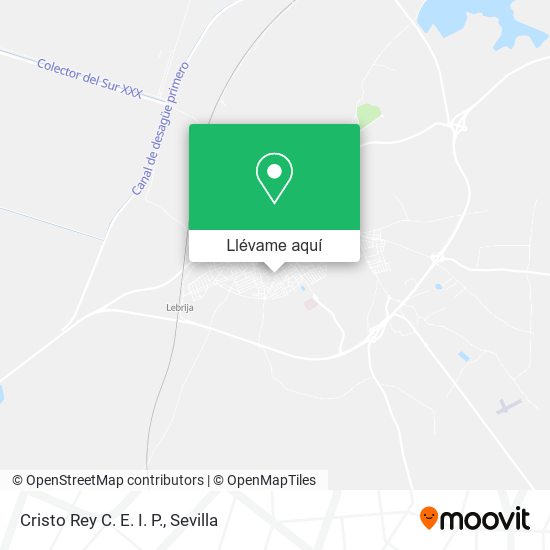 Mapa Cristo Rey C. E. I. P.