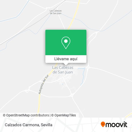 Mapa Calzados Carmona