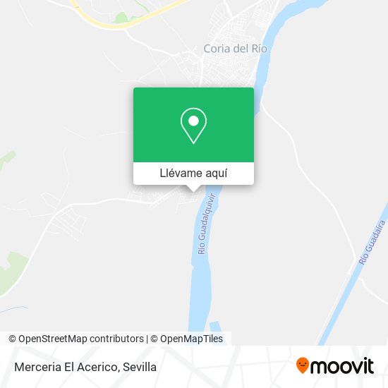 Mapa Merceria El Acerico