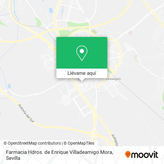 Mapa Farmacia Hdros. de Enrique Villadeamigo Mora