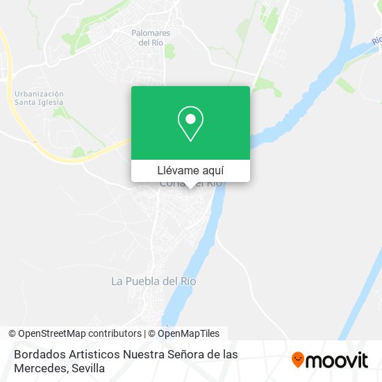 Mapa Bordados Artisticos Nuestra Señora de las Mercedes