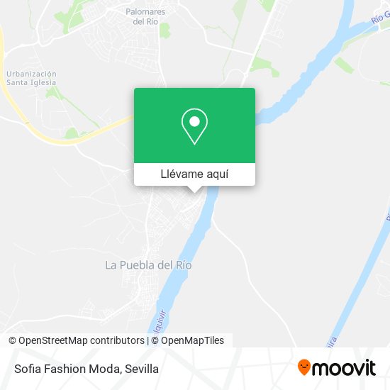 Mapa Sofia Fashion Moda
