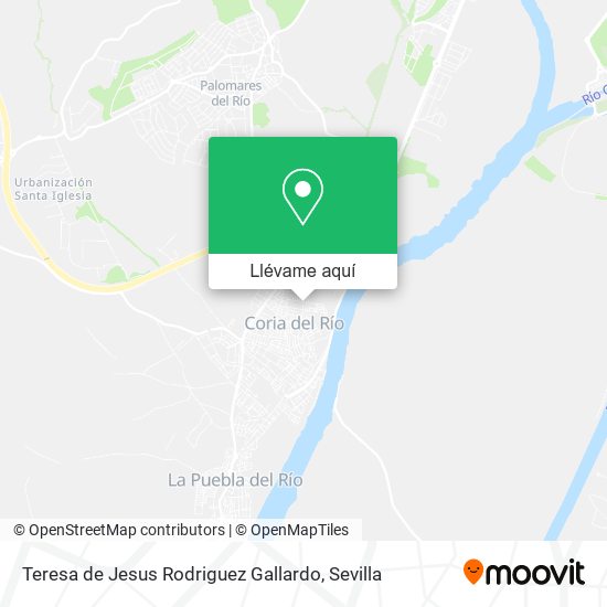 Mapa Teresa de Jesus Rodriguez Gallardo