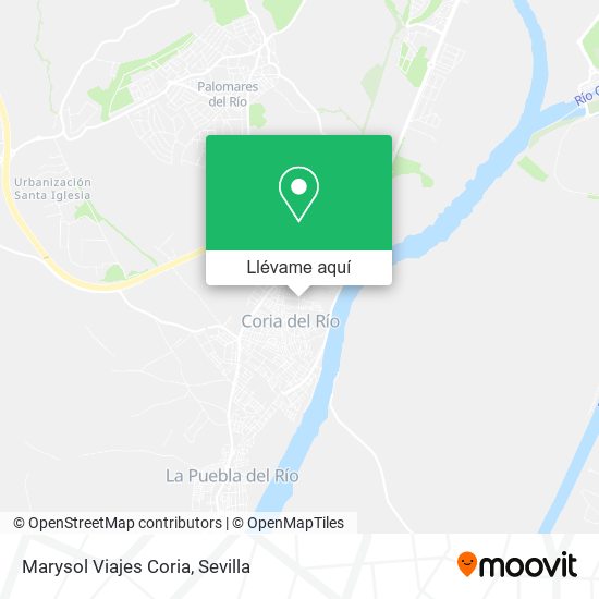 Mapa Marysol Viajes Coria