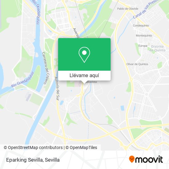 Mapa Eparking Sevilla
