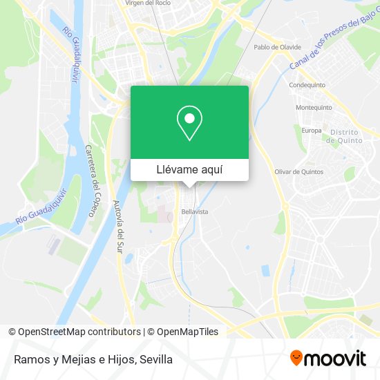 Mapa Ramos y Mejias e Hijos