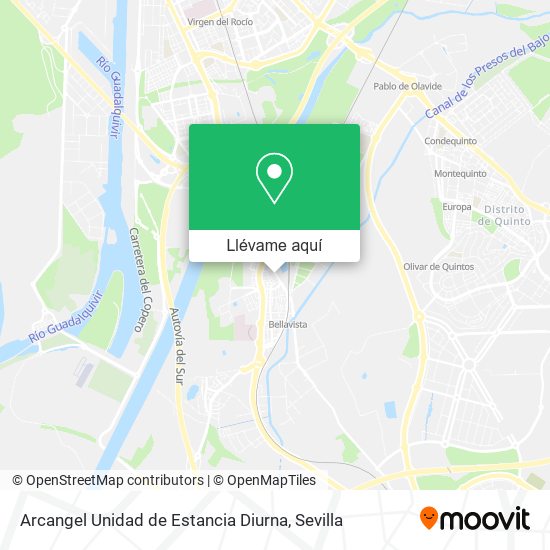 Mapa Arcangel Unidad de Estancia Diurna