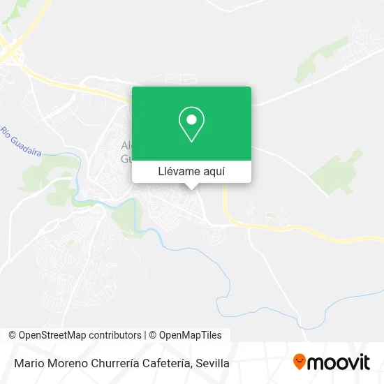 Mapa Mario Moreno Churrería Cafetería