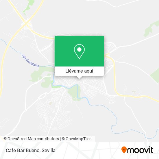 Mapa Cafe Bar Bueno