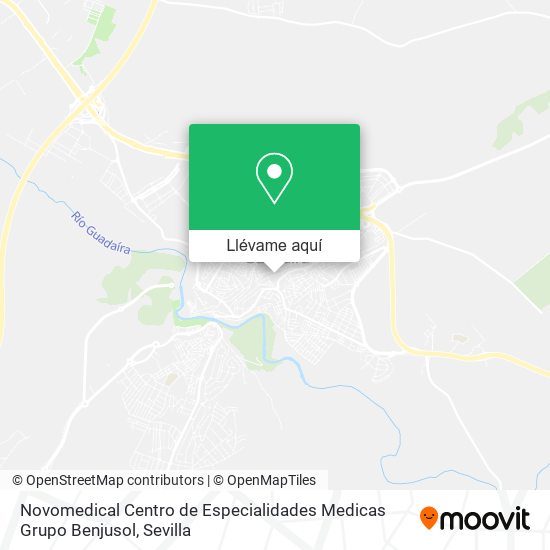 Mapa Novomedical Centro de Especialidades Medicas Grupo Benjusol