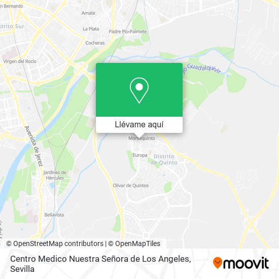 Mapa Centro Medico Nuestra Señora de Los Angeles