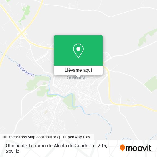 Mapa Oficina de Turismo de Alcalá de Guadaíra - 205