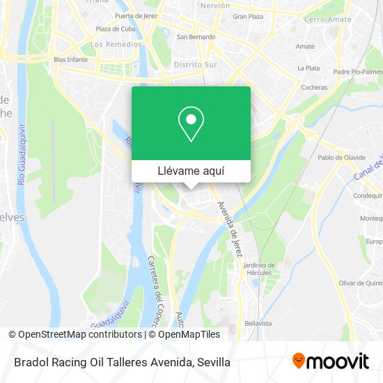 Mapa Bradol Racing Oil Talleres Avenida