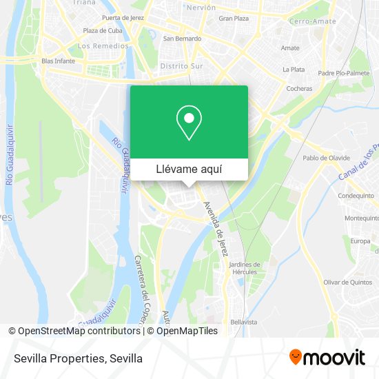 Mapa Sevilla Properties