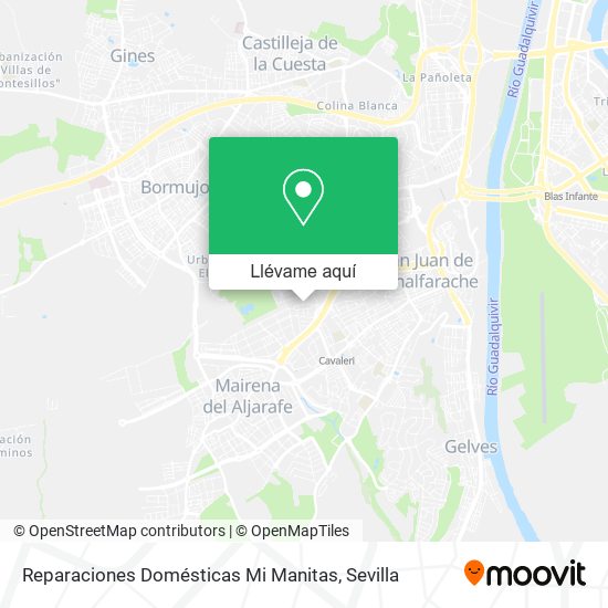 Mapa Reparaciones Domésticas Mi Manitas