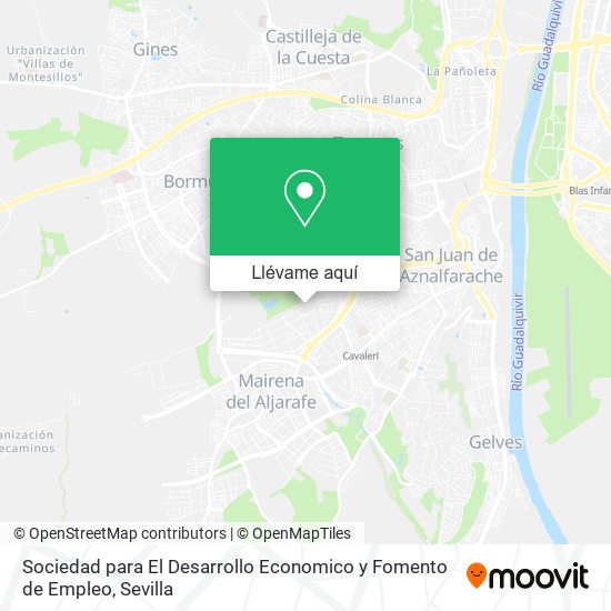 Mapa Sociedad para El Desarrollo Economico y Fomento de Empleo