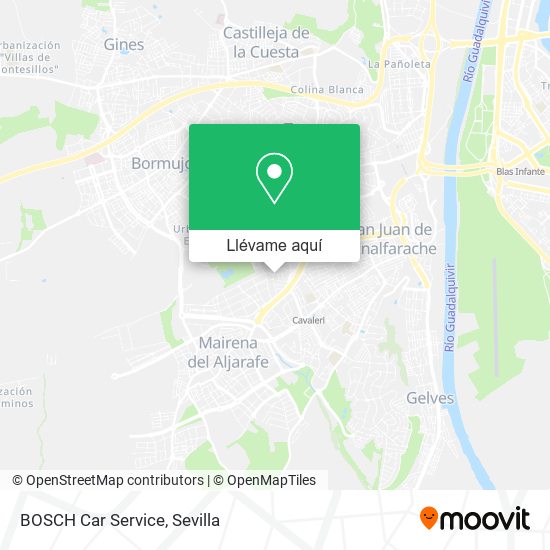 Mapa BOSCH Car Service