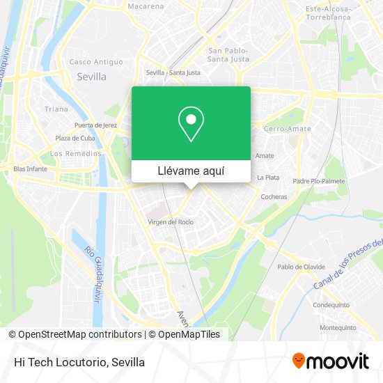 Mapa Hi Tech Locutorio