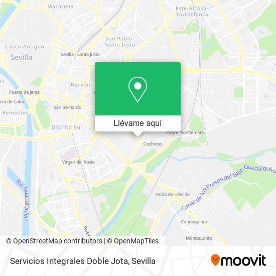 Mapa Servicios Integrales Doble Jota