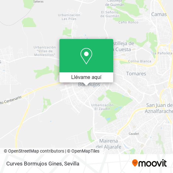 Mapa Curves Bormujos Gines