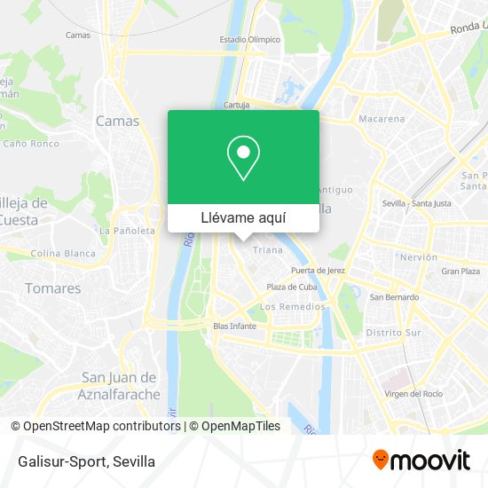 Mapa Galisur-Sport