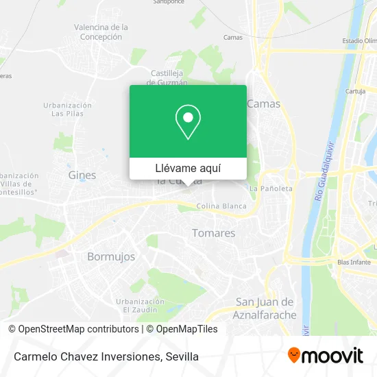 Mapa Carmelo Chavez Inversiones