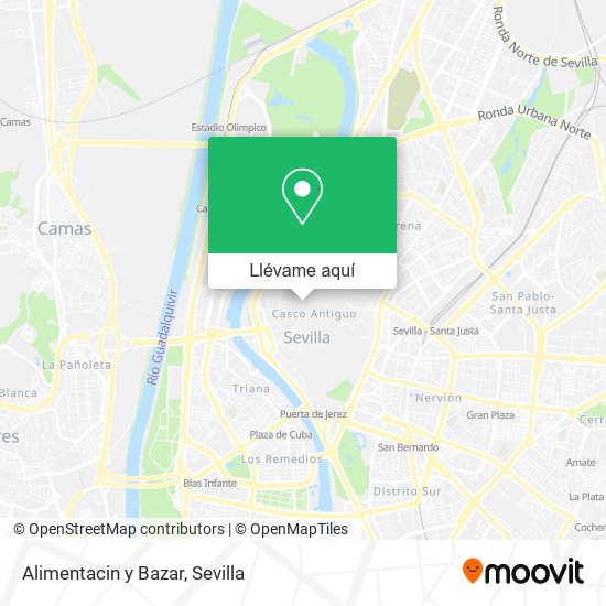 Mapa Alimentacin y Bazar