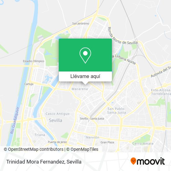 Mapa Trinidad Mora Fernandez