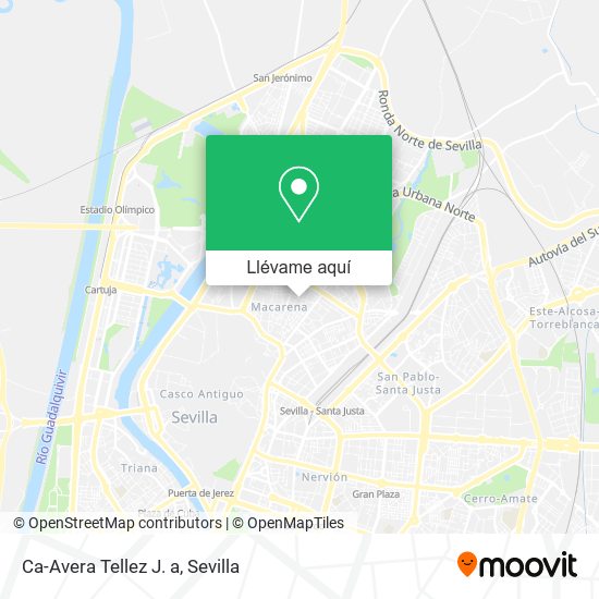 Mapa Ca-Avera Tellez J. a