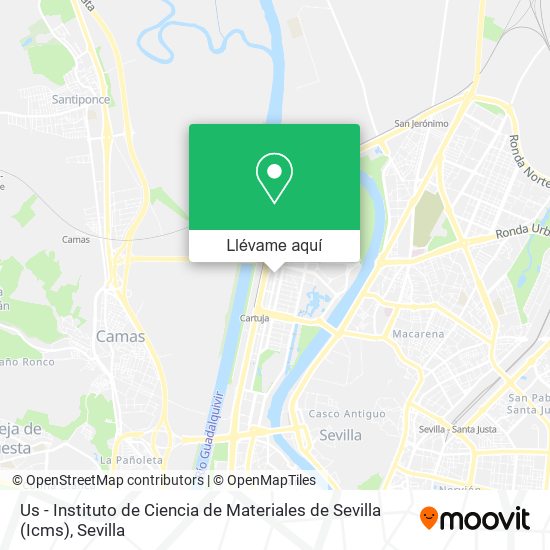 Mapa Us - Instituto de Ciencia de Materiales de Sevilla (Icms)