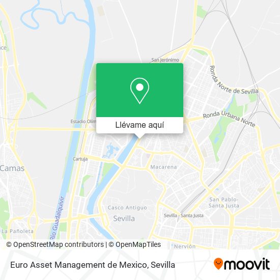 Mapa Euro Asset Management de Mexico