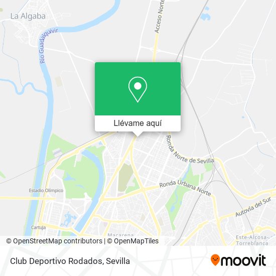 Mapa Club Deportivo Rodados