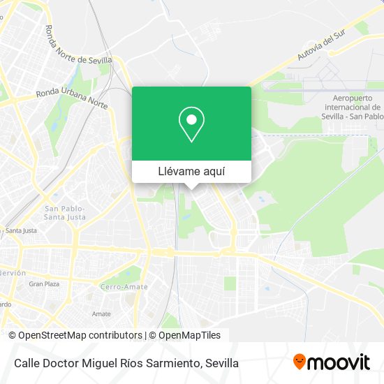 Mapa Calle Doctor Miguel Ríos Sarmiento