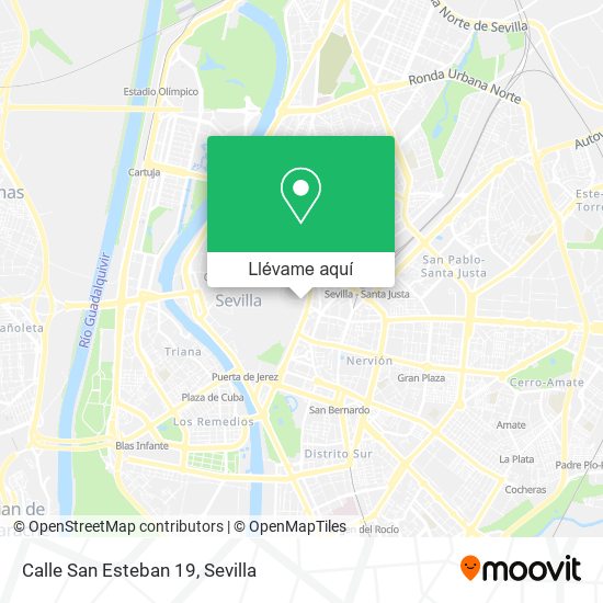 Mapa Calle San Esteban 19