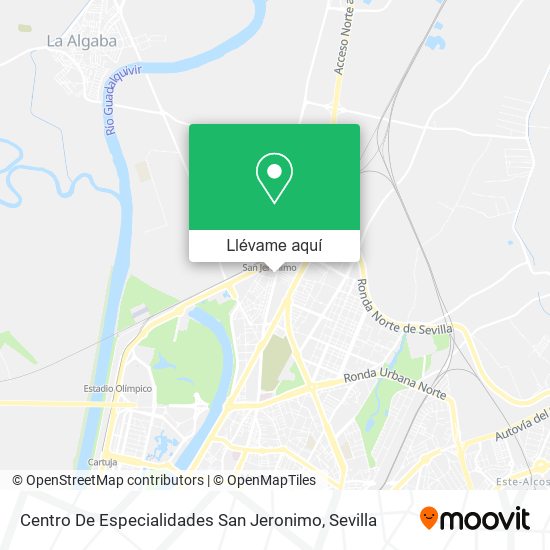 Mapa Centro De Especialidades San Jeronimo