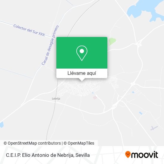 Mapa C.E.I.P. Elio Antonio de Nebrija