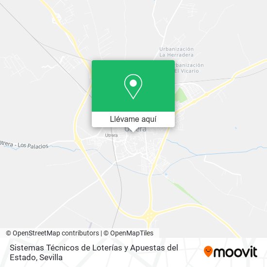 Mapa Sistemas Técnicos de Loterías y Apuestas del Estado