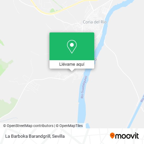 Mapa La Barboka Barandgrill