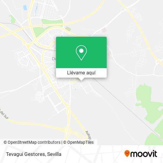 Mapa Tevagui Gestores