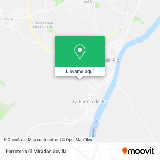 Mapa Ferreteria El Mirador