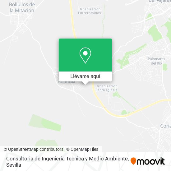 Mapa Consultoria de Ingenieria Tecnica y Medio Ambiente