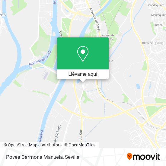 Mapa Povea Carmona Manuela
