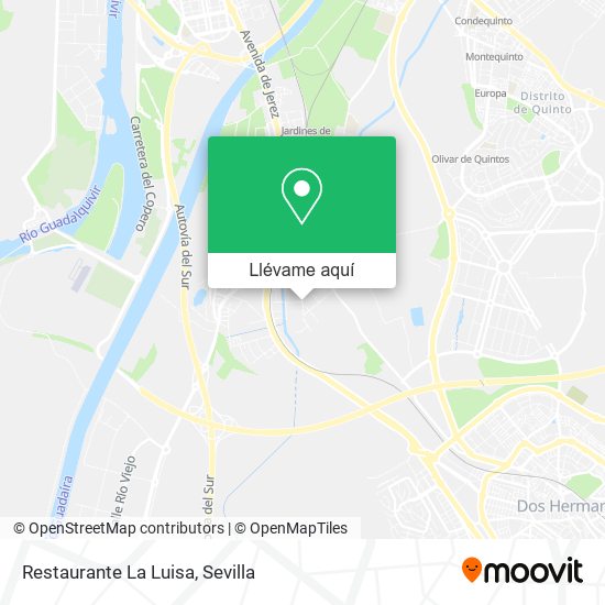 Mapa Restaurante La Luisa
