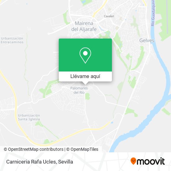 Mapa Carniceria Rafa Ucles