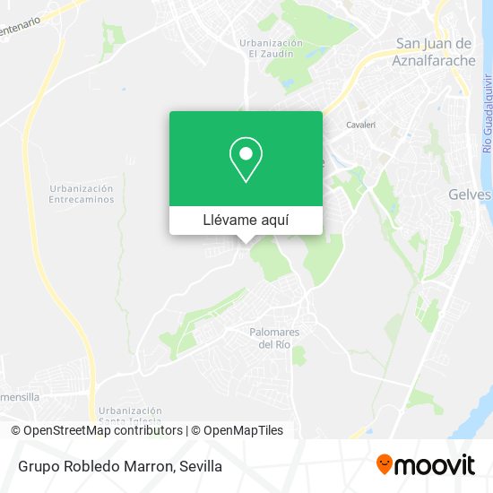 Mapa Grupo Robledo Marron