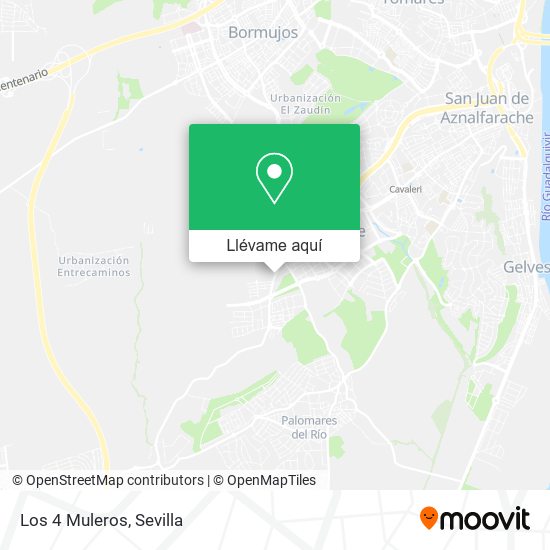 Mapa Los 4 Muleros