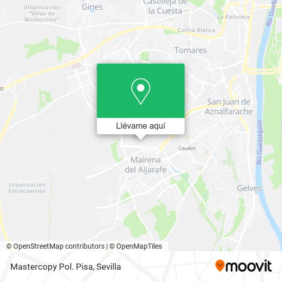 Mapa Mastercopy Pol. Pisa