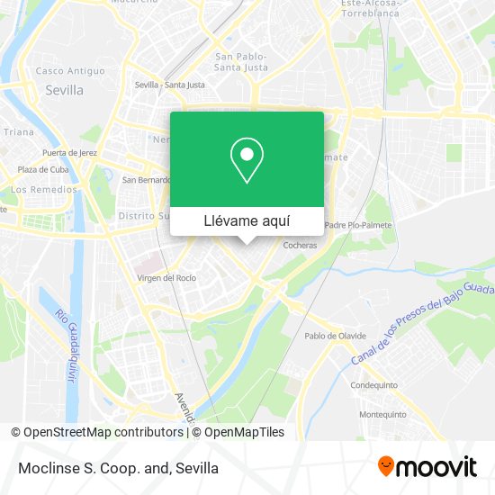 Mapa Moclinse S. Coop. and