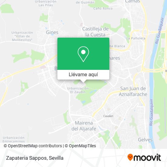 Mapa Zapateria Sappos